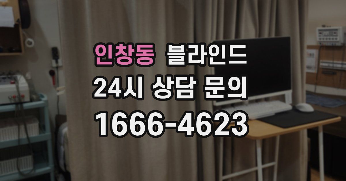 인창동 블라인드