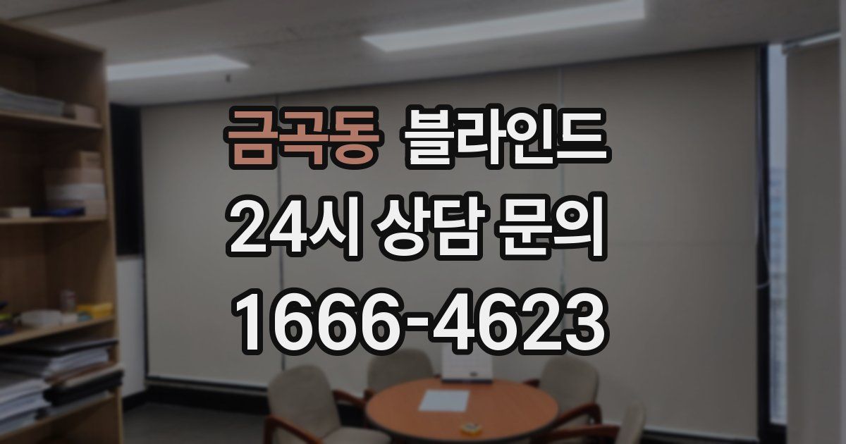 금곡동 블라인드