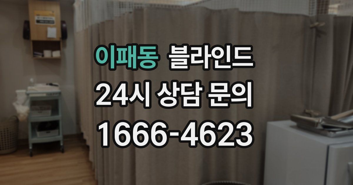 이패동 블라인드