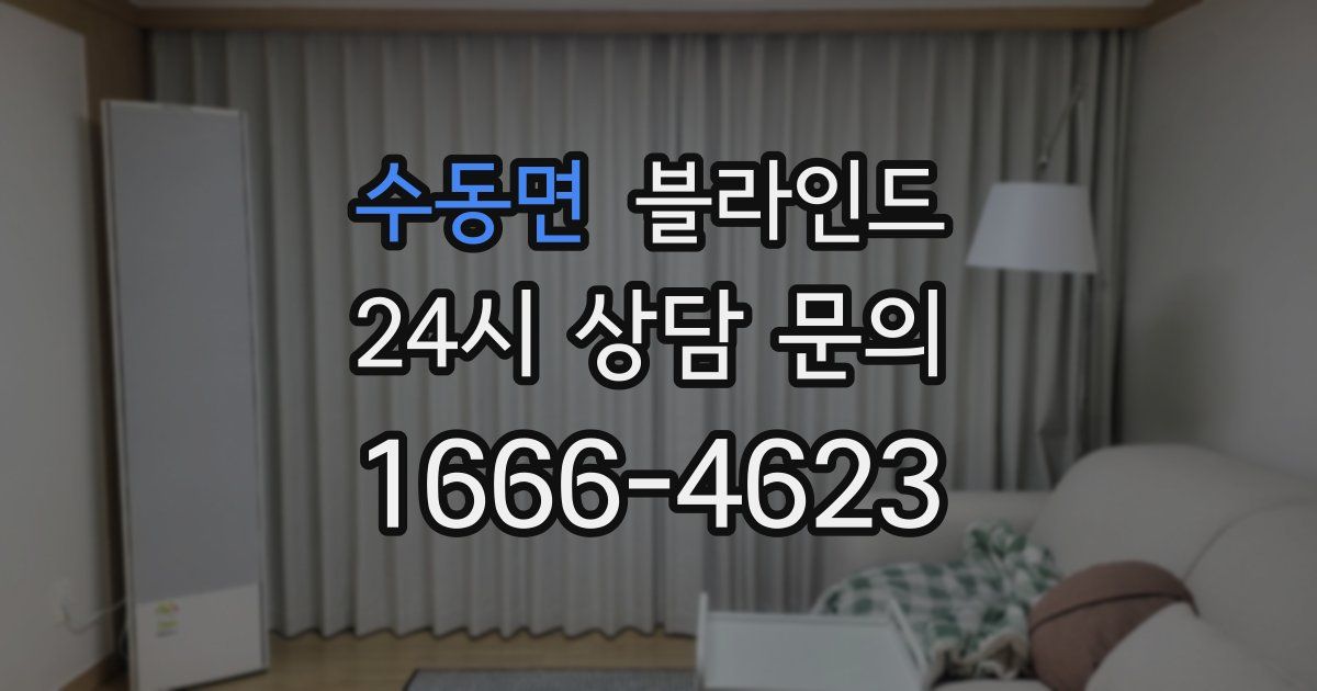 수동면 블라인드