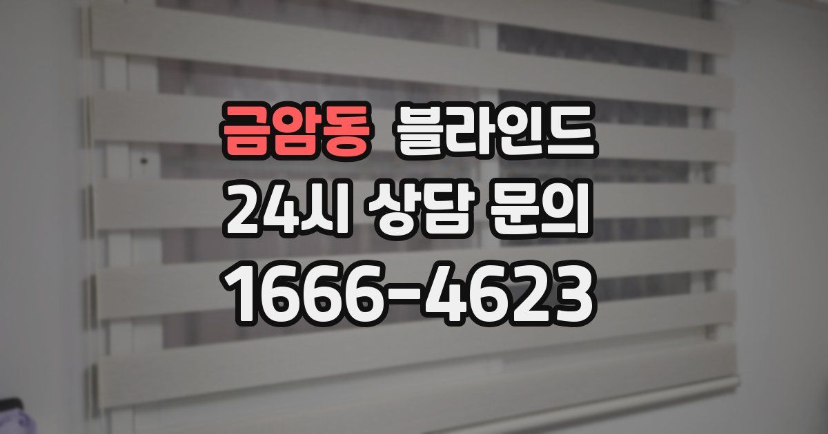 금암동 블라인드