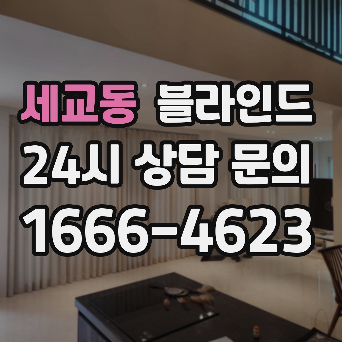 세교동 블라인드