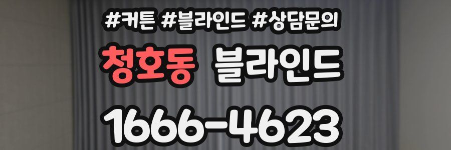 청호동 블라인드