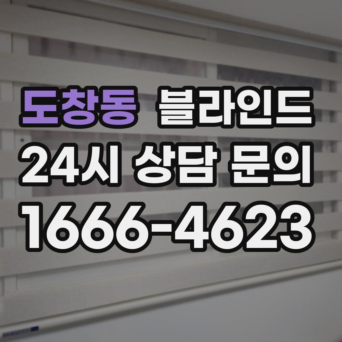 도창동 블라인드
