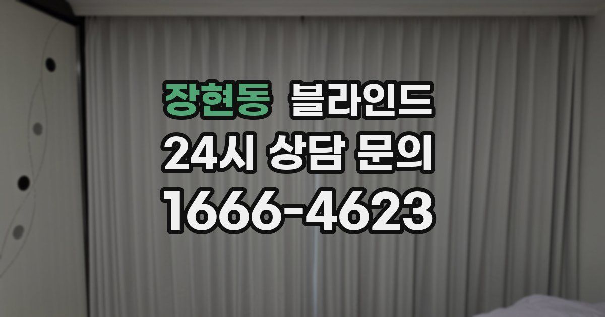 장현동 블라인드