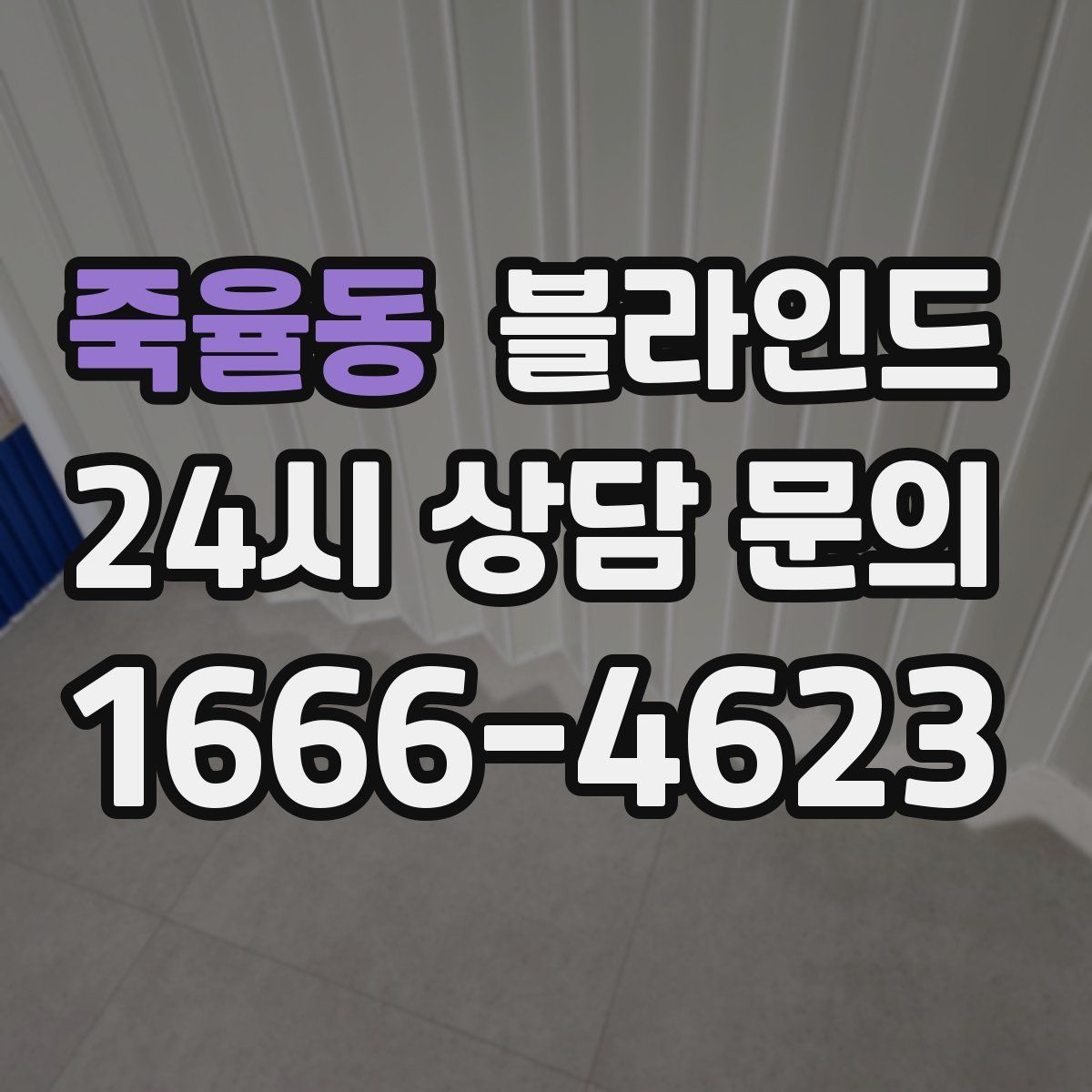 죽율동 블라인드