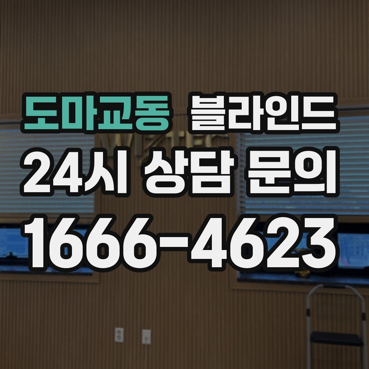 도마교동 블라인드