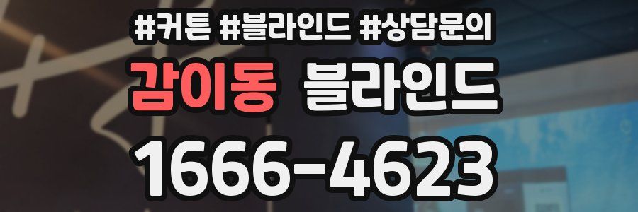 감이동 블라인드