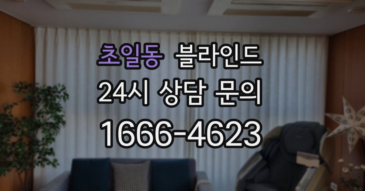 초일동 블라인드