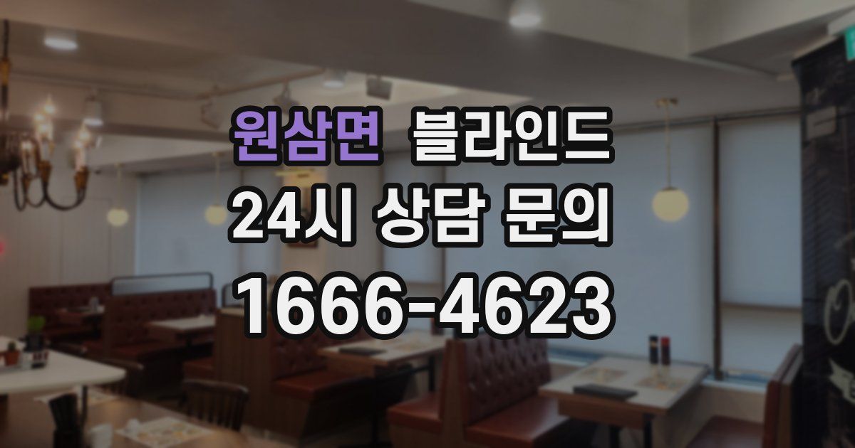 원삼면 블라인드