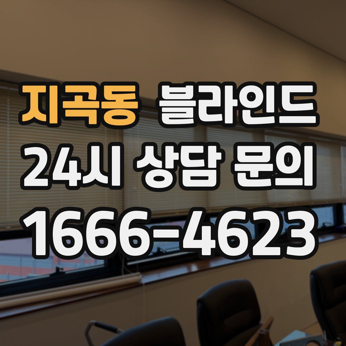 지곡동 블라인드