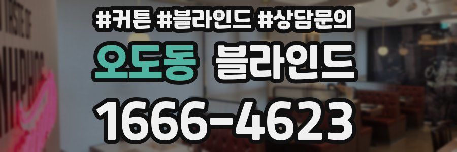 오도동 블라인드