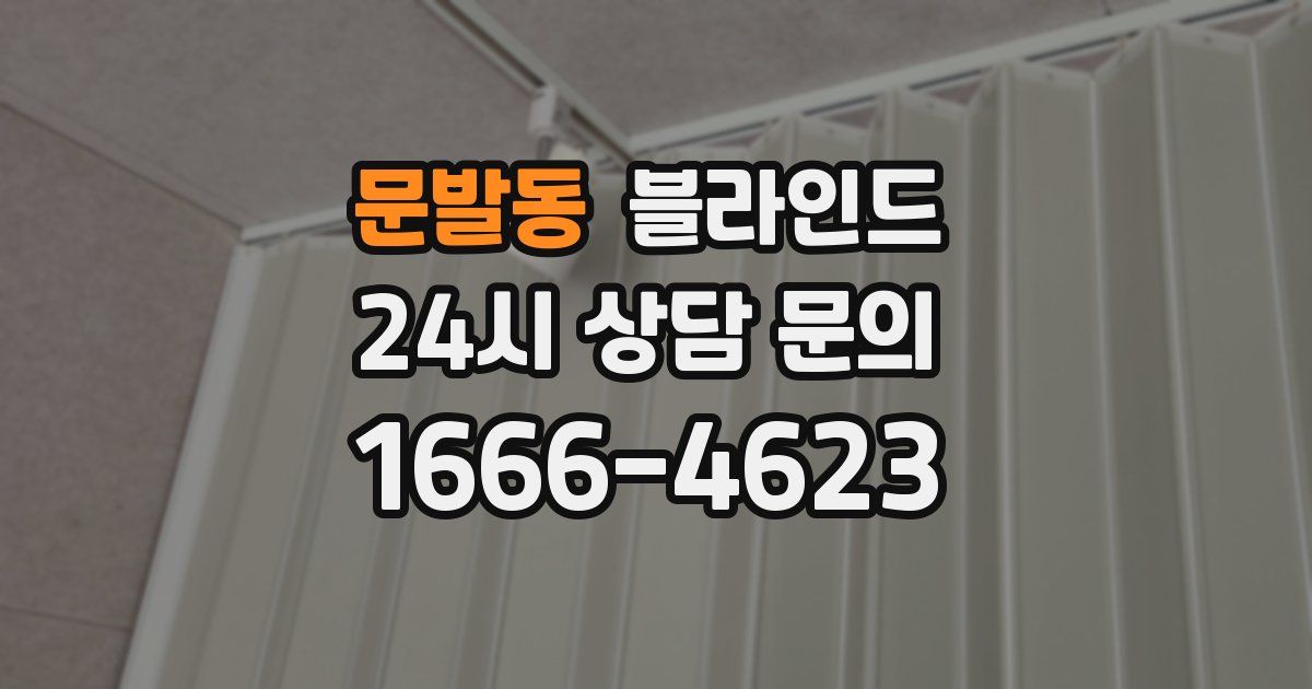 문발동 블라인드