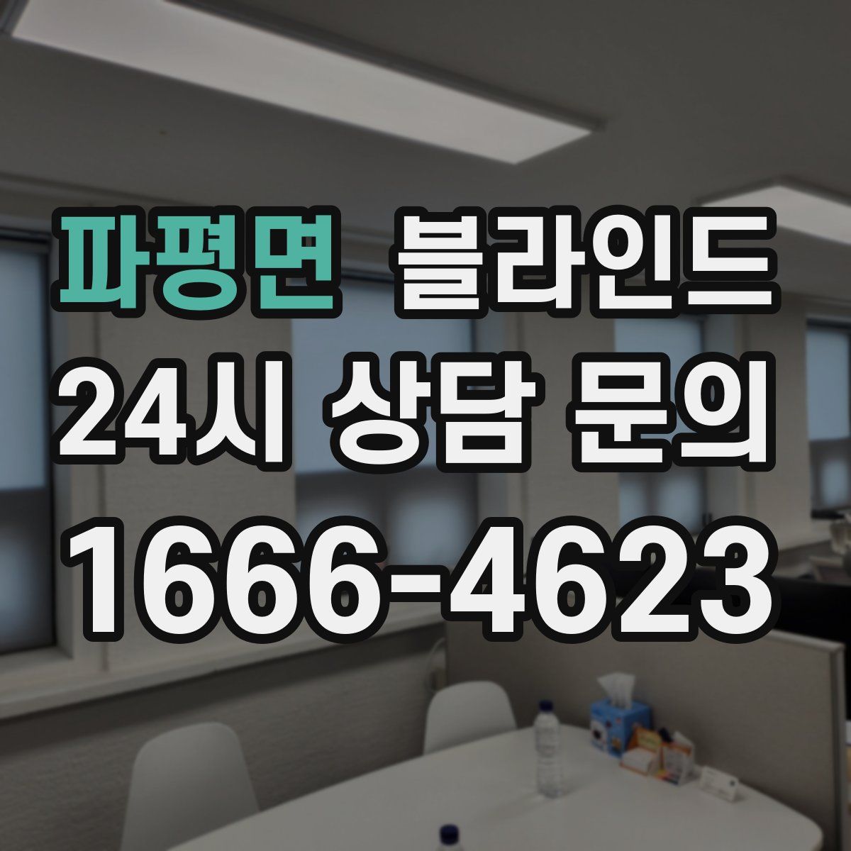 파평면 블라인드