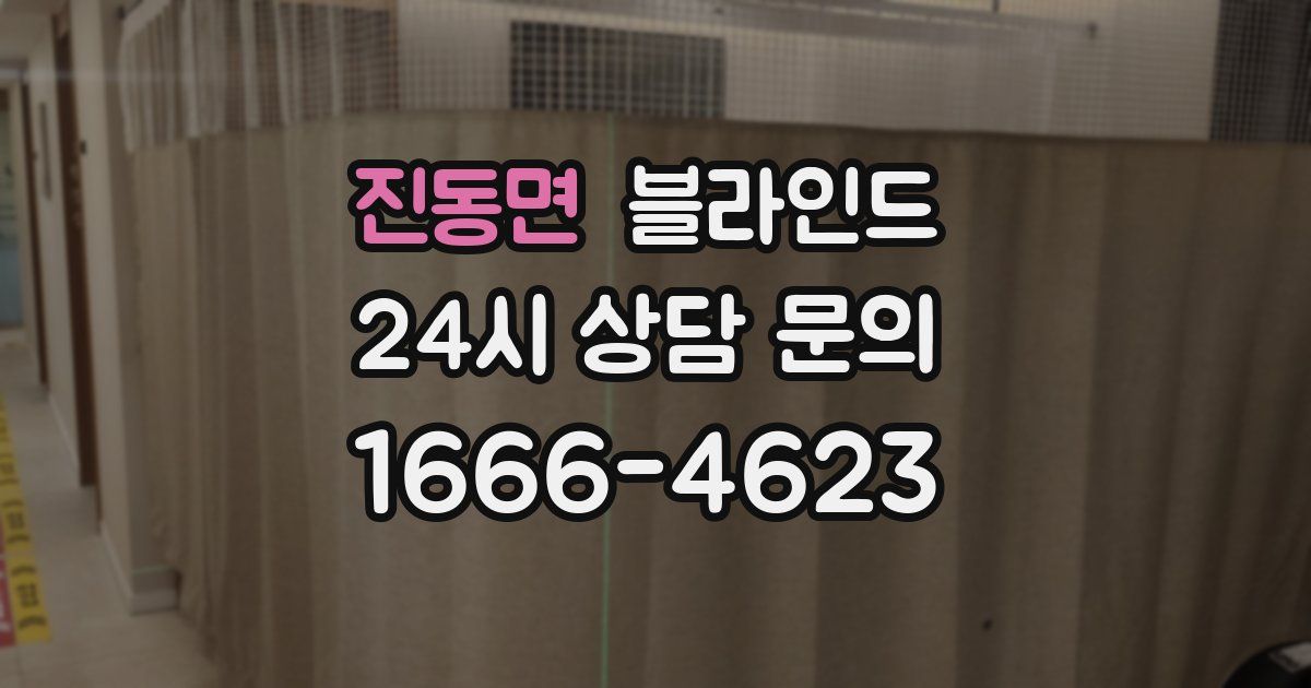 진동면 블라인드