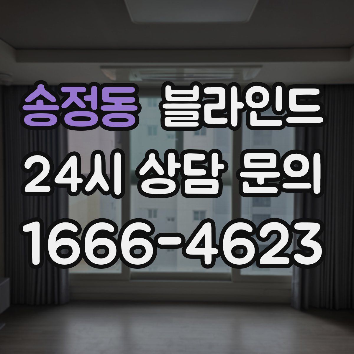 송정동 블라인드