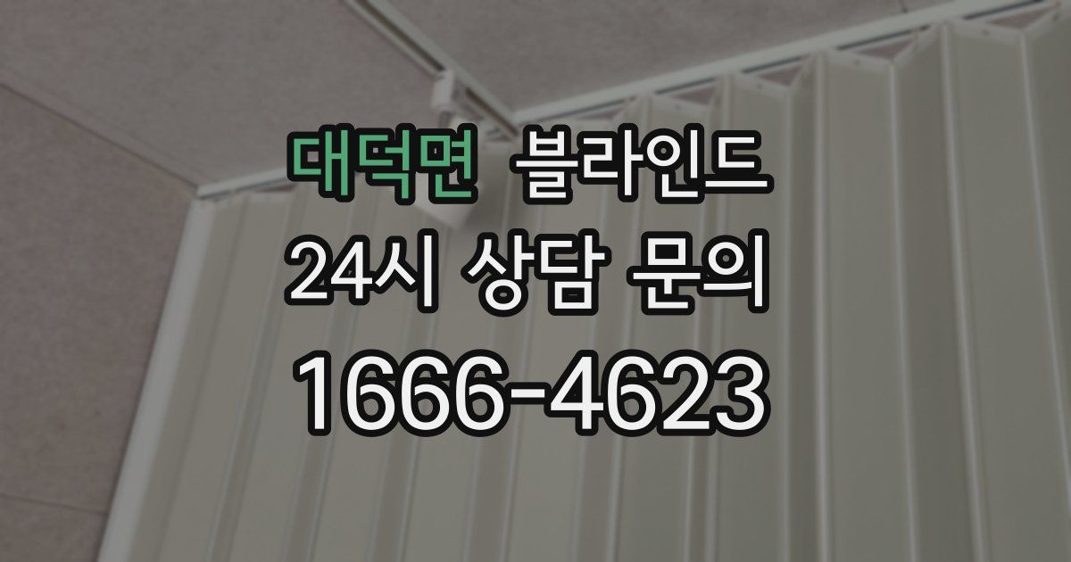 대덕면 블라인드