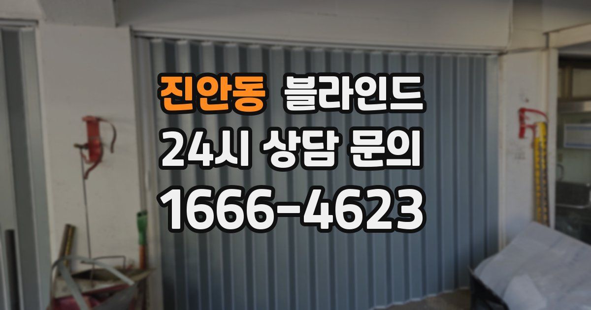 진안동 블라인드