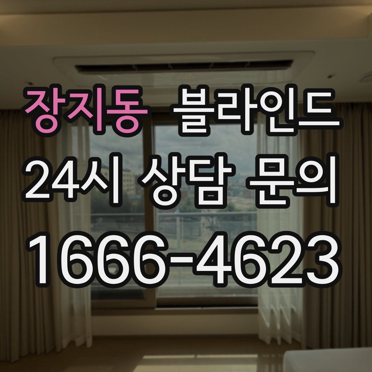 장지동 블라인드