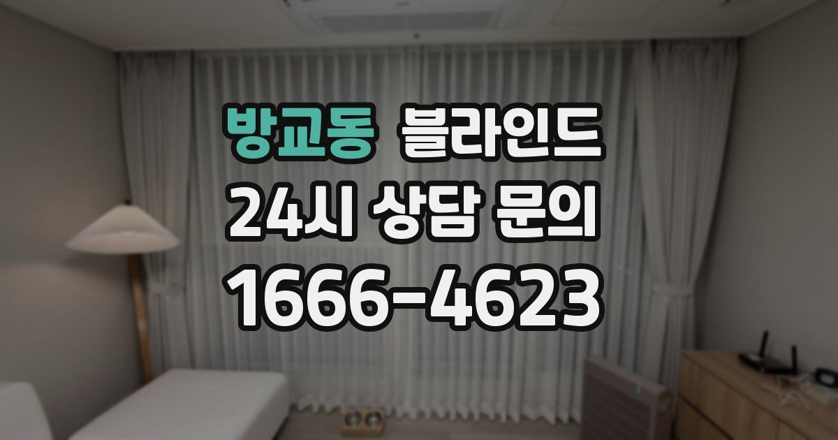 방교동 블라인드