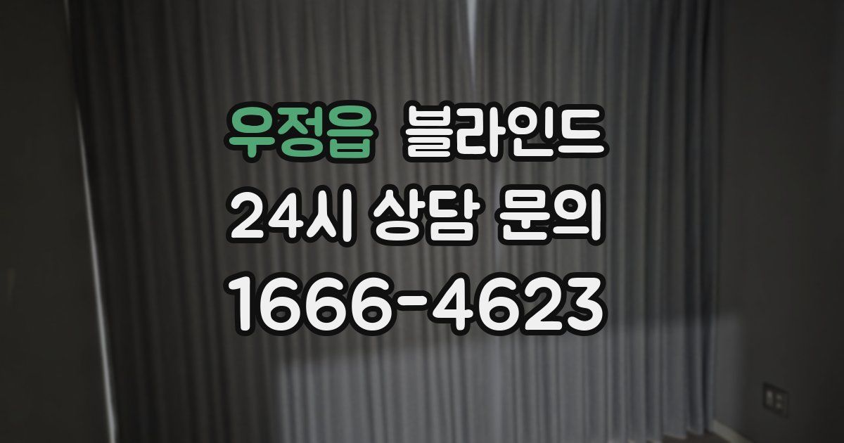 우정읍 블라인드