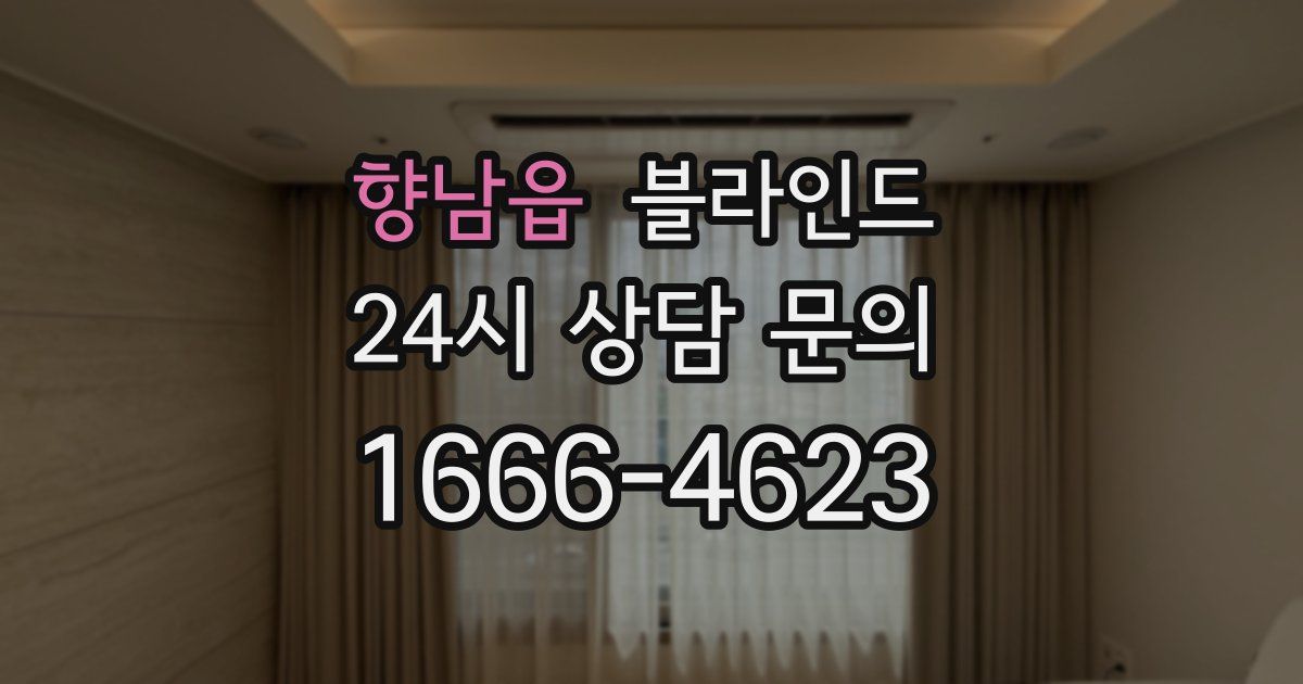 향남읍 블라인드