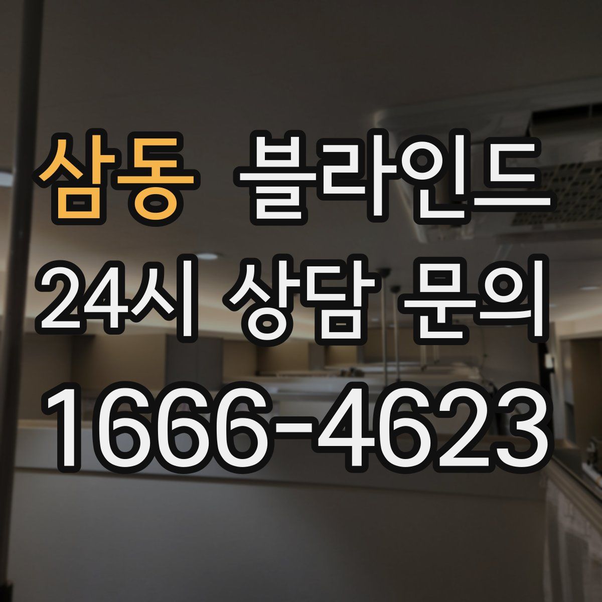 삼동 블라인드