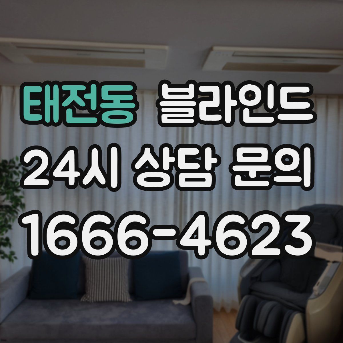 태전동 블라인드