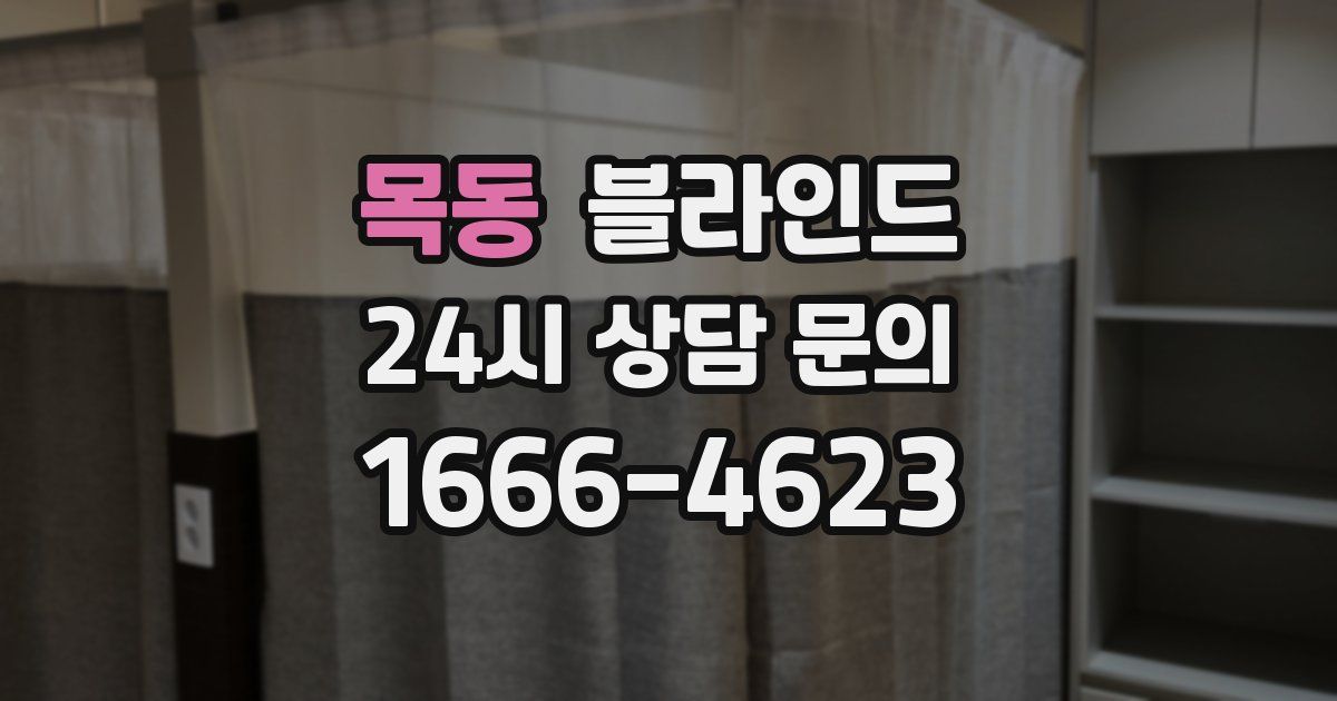 목동 블라인드