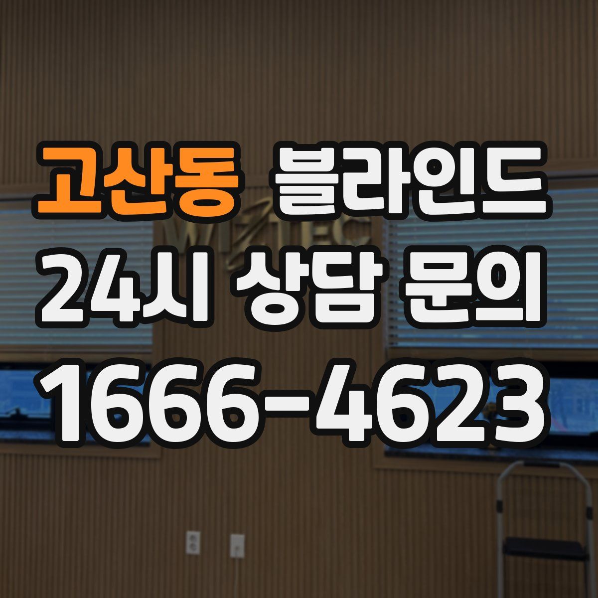 고산동 블라인드
