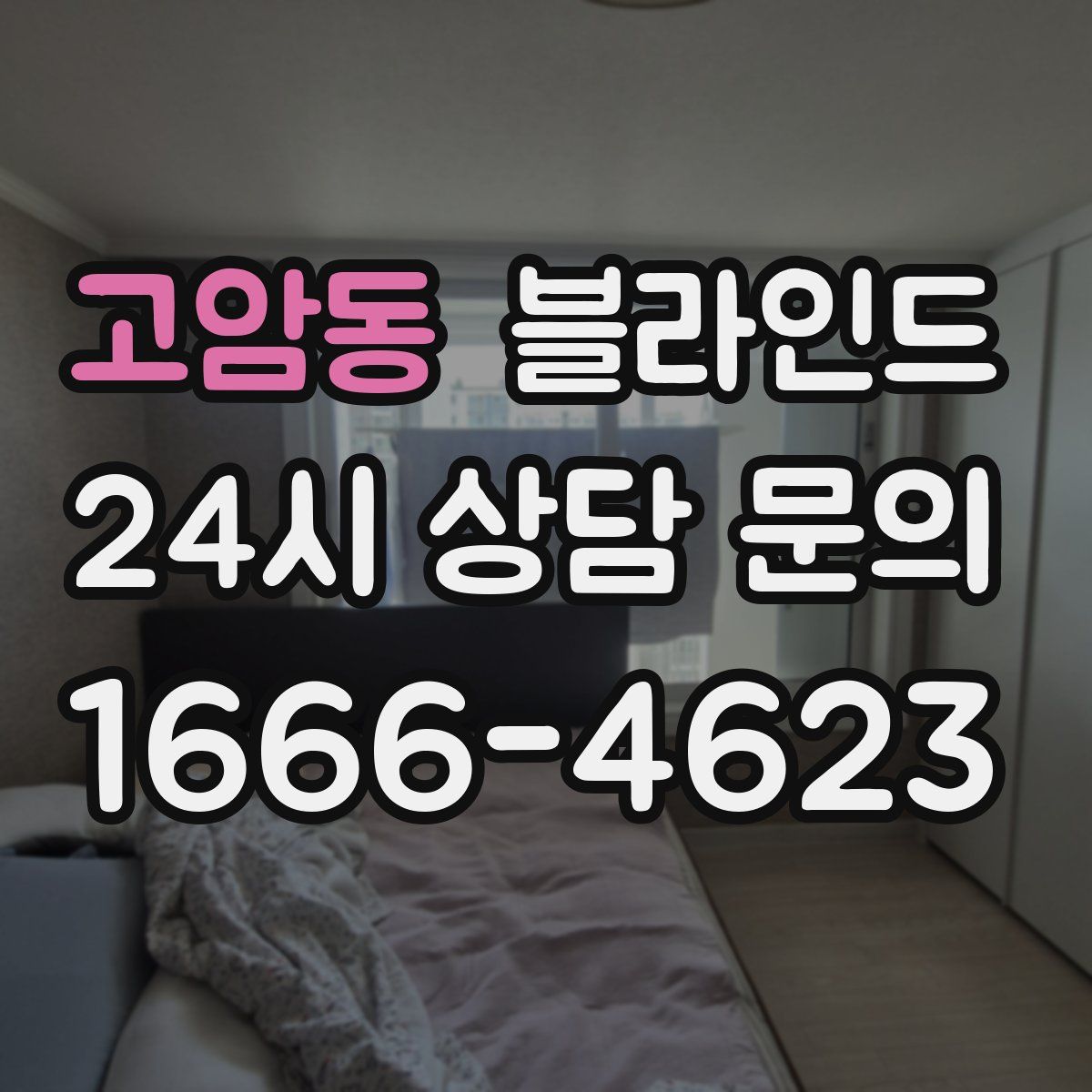 고암동 블라인드