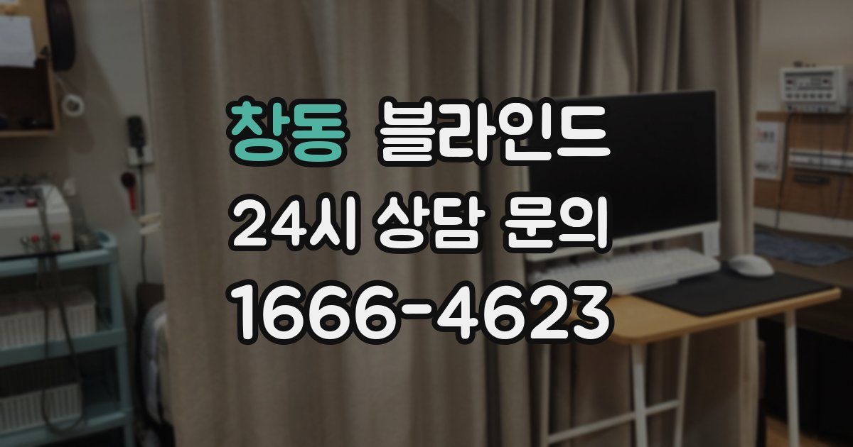 창동 블라인드