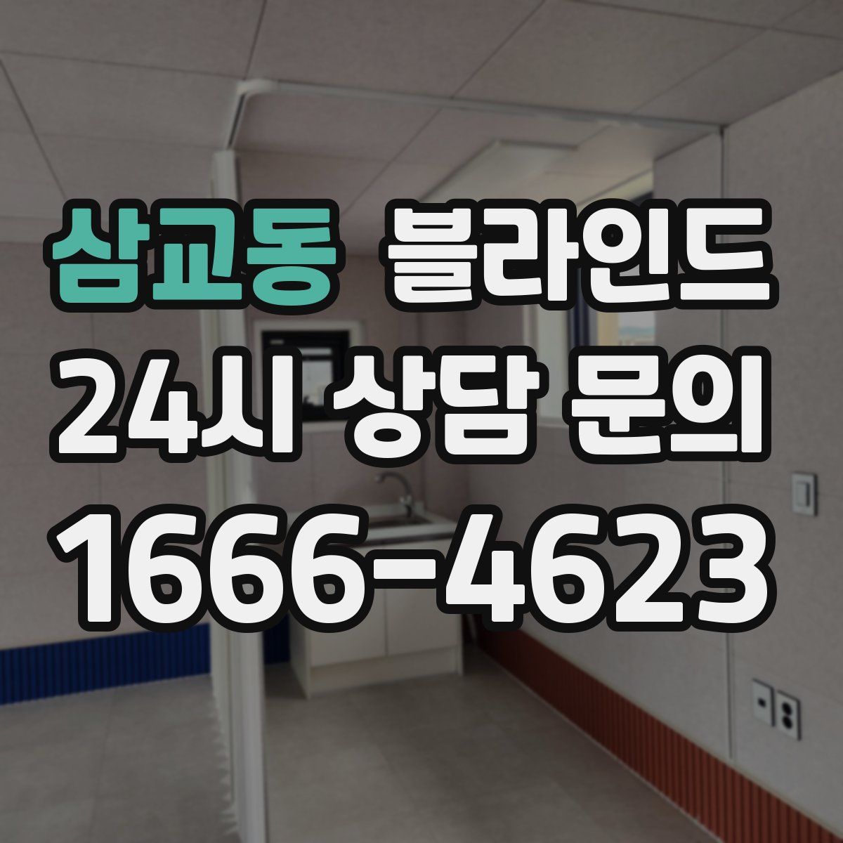 삼교동 블라인드