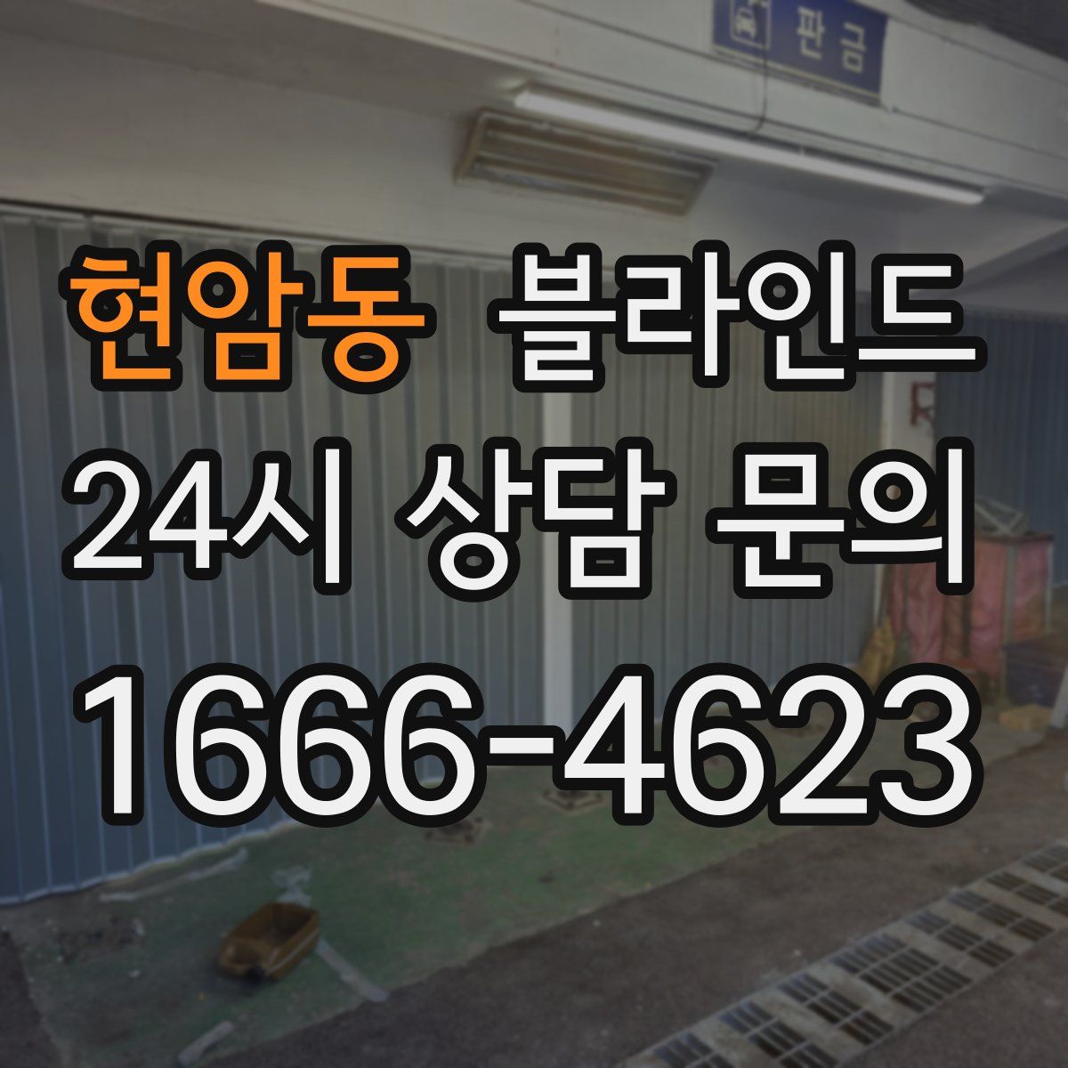 현암동 블라인드
