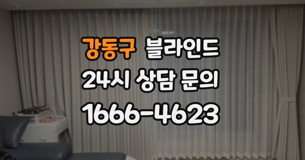 강동구 블라인드