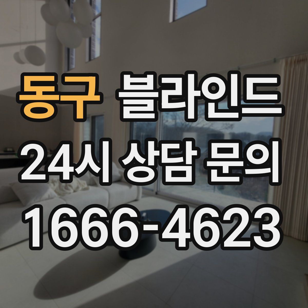 동구 블라인드