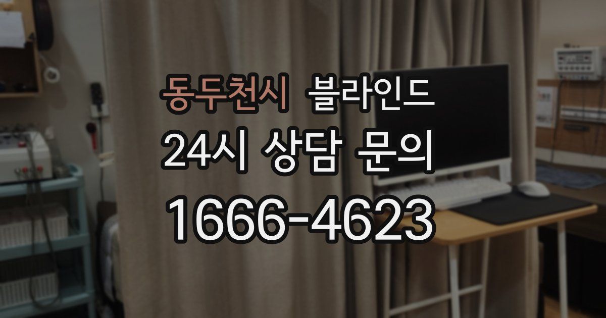 동두천시 블라인드