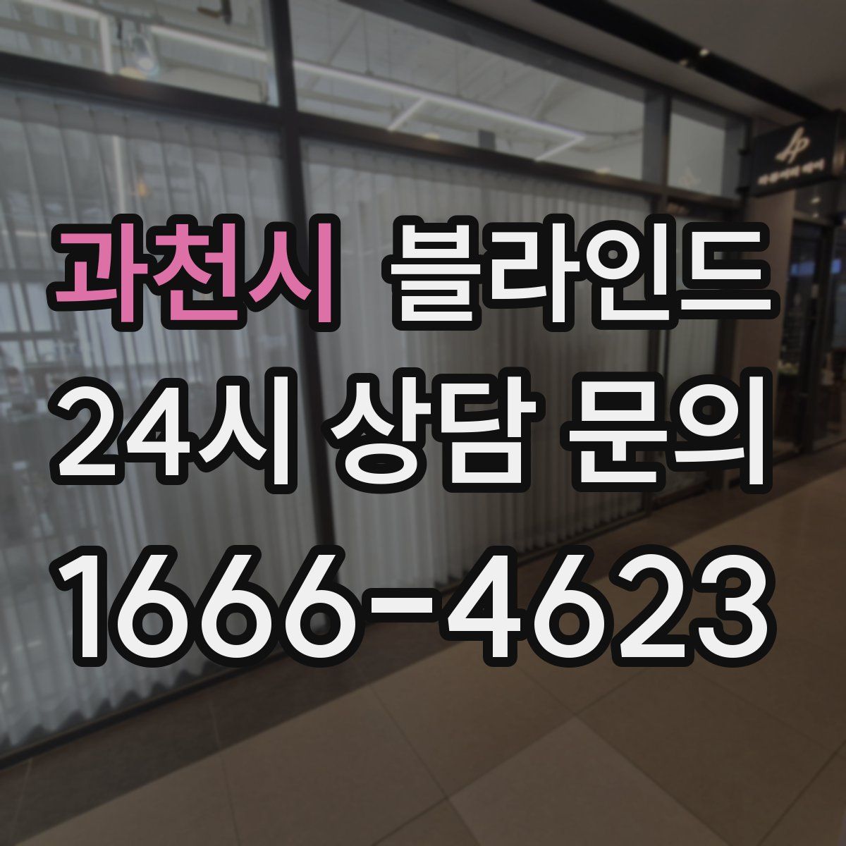 과천시 블라인드