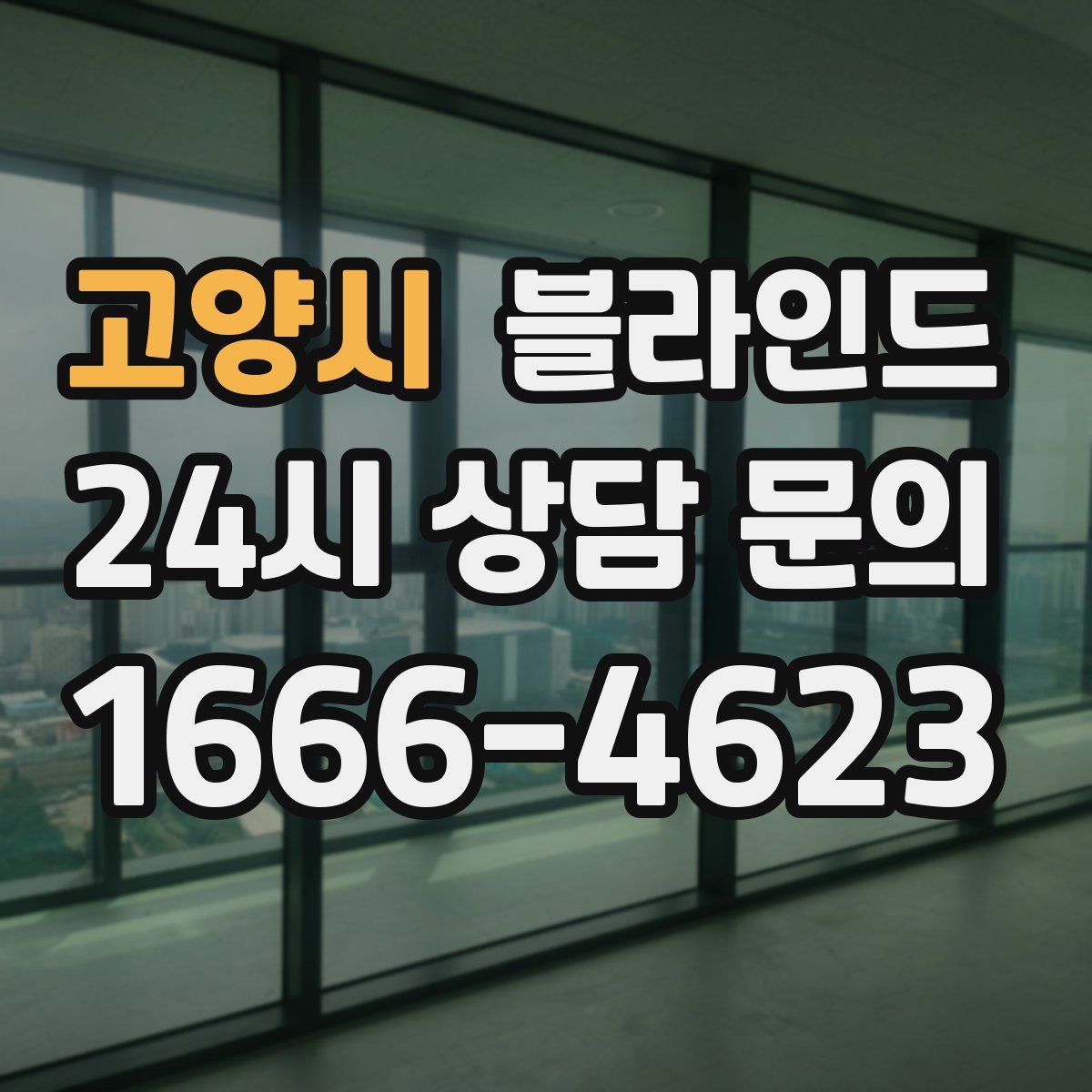 고양시 블라인드