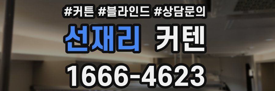 선재리 커텐
