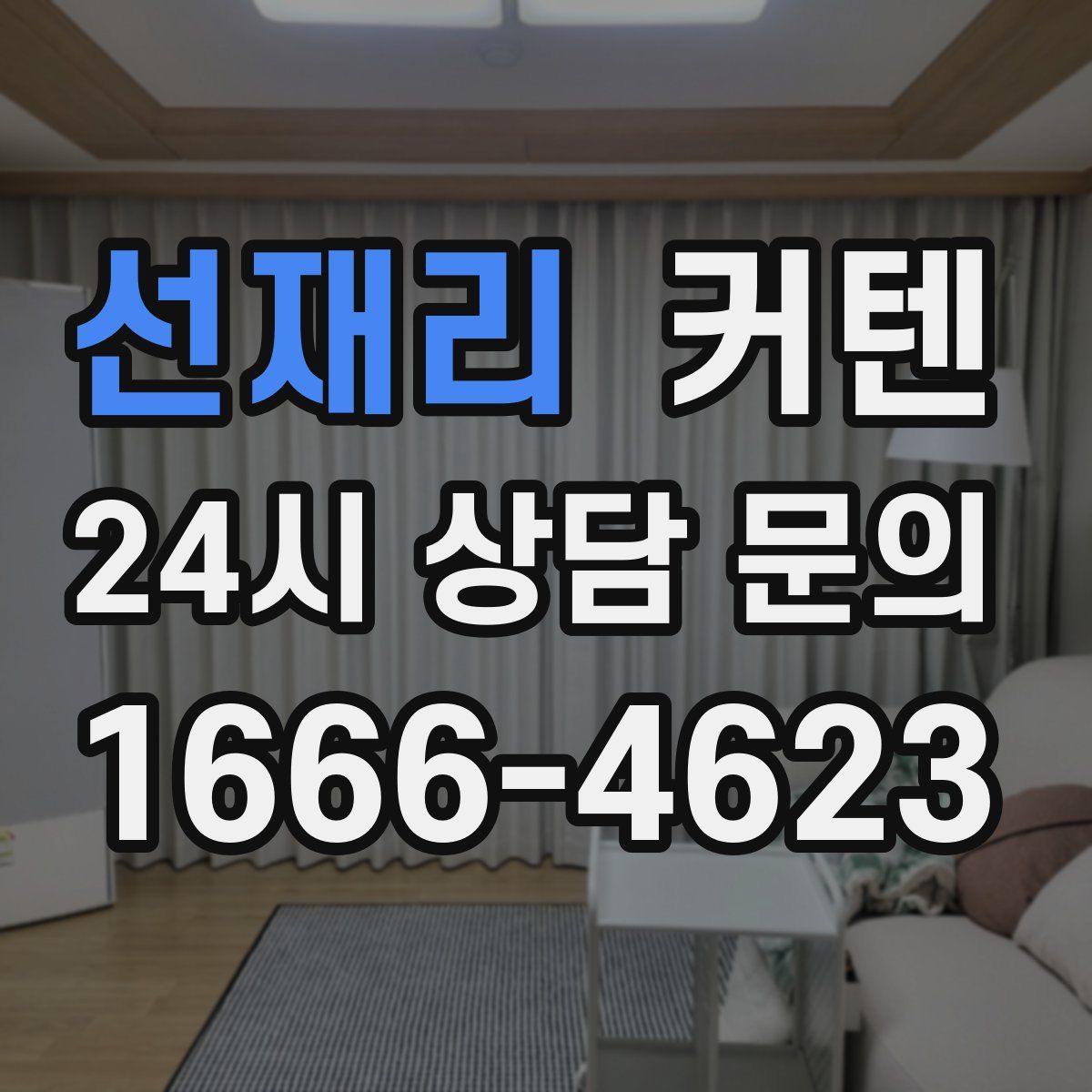 선재리 커텐