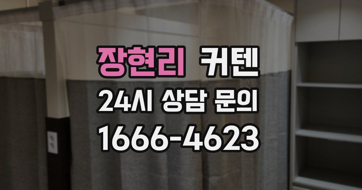장현리 커텐