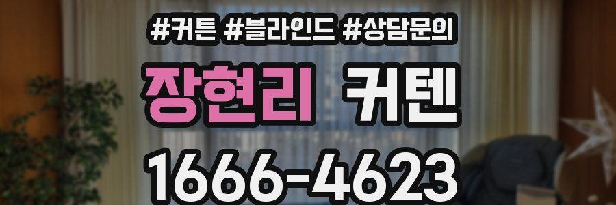 장현리 커텐