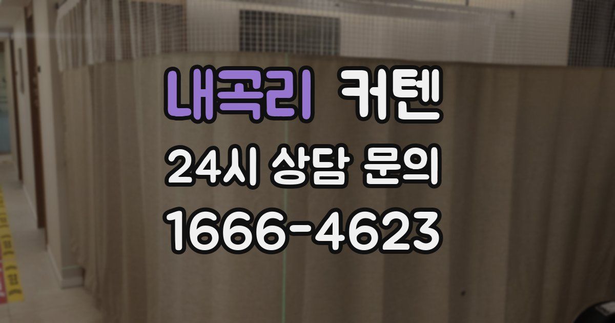 내곡리 커텐