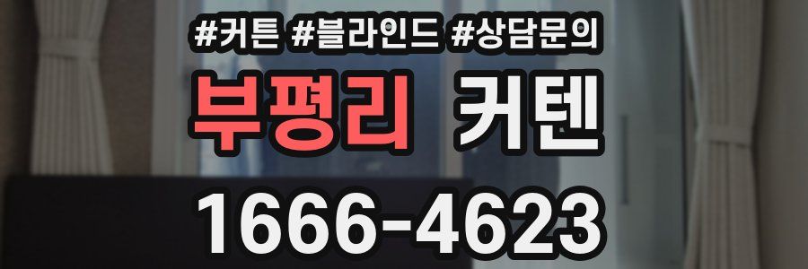부평리 커텐