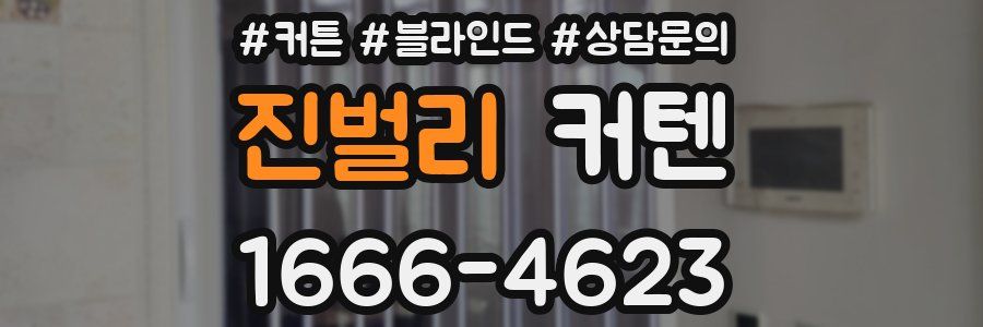 진벌리 커텐