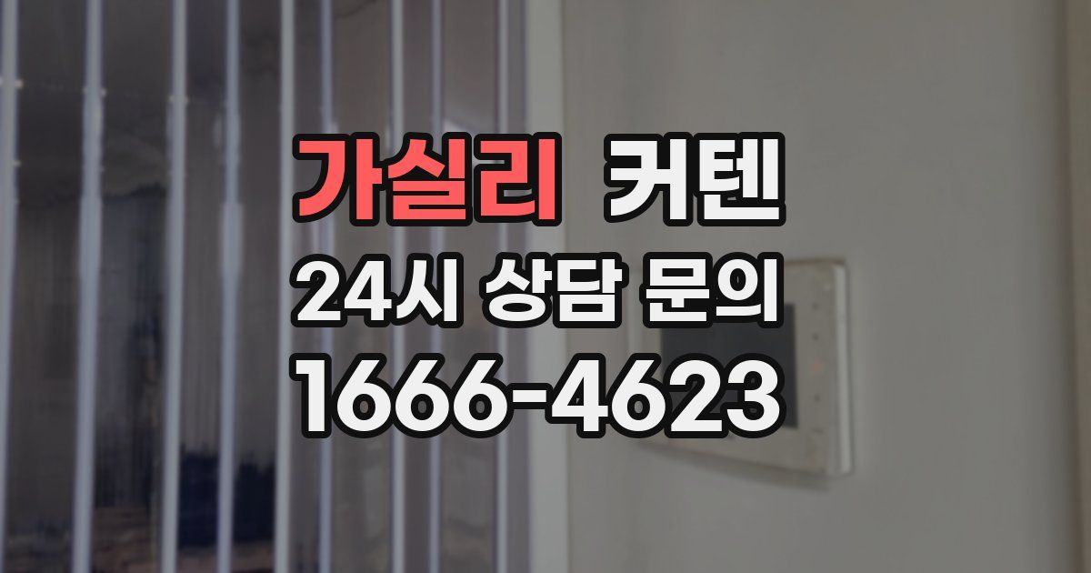 가실리 커텐