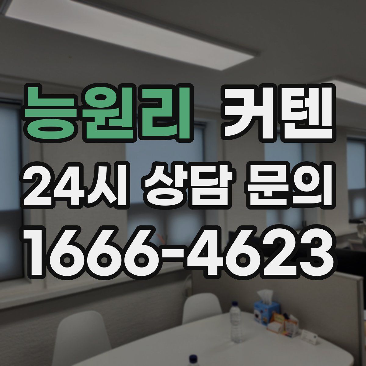 능원리 커텐