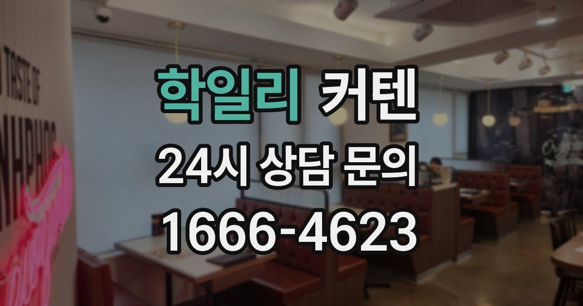 학일리 커텐