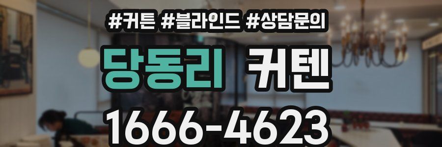 당동리 커텐